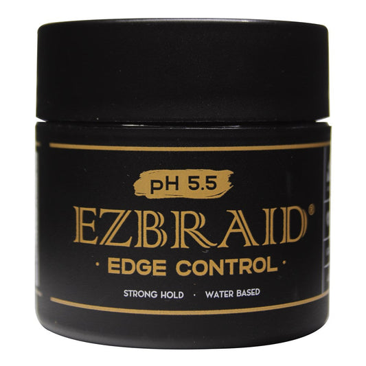Black EZBRAID Edge Control (4oz)
