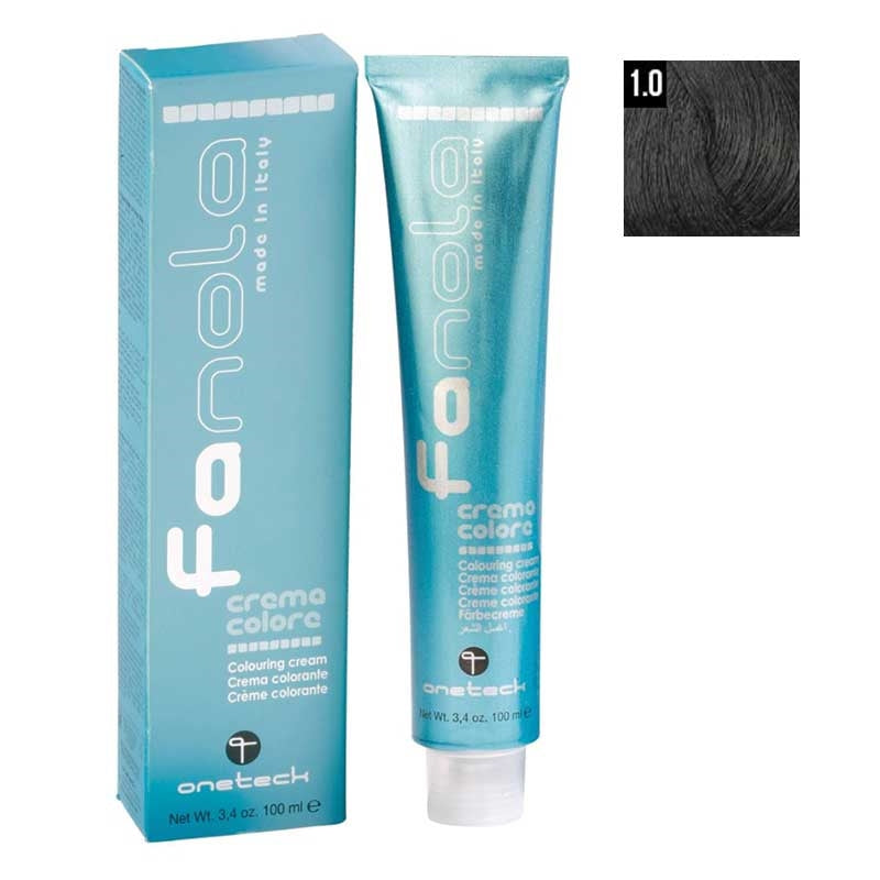 White Smoke Fanola  1.0 Natural Black  100ml