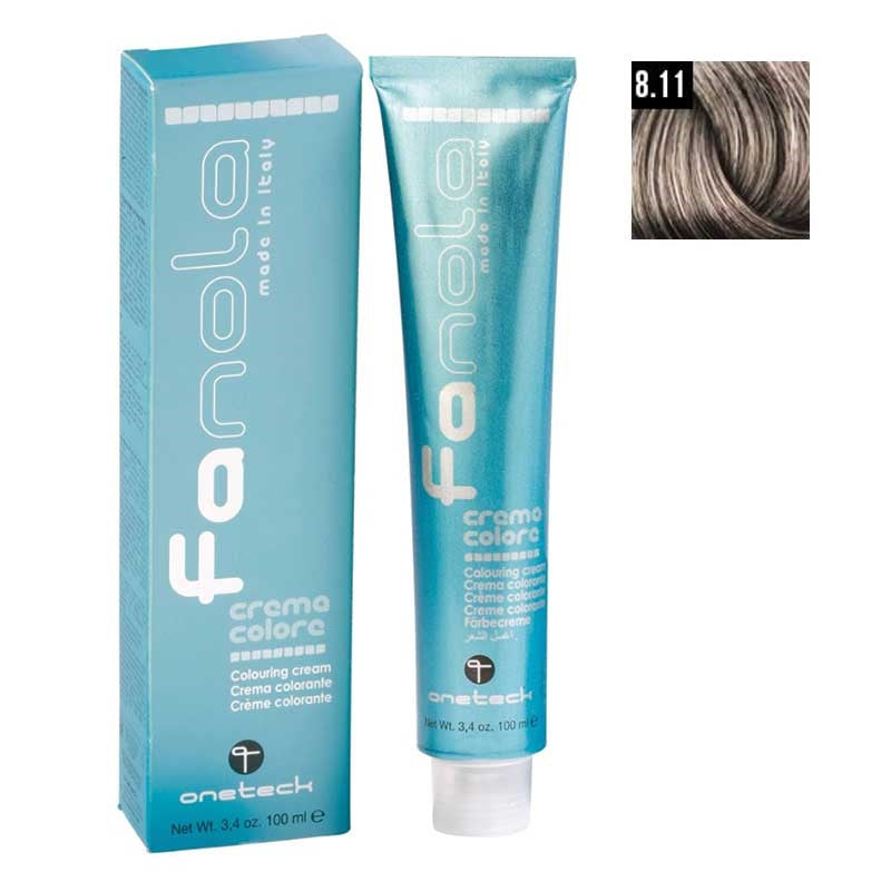 White Smoke Fanola  8.11 Light Blonde Intense Ash  100ml