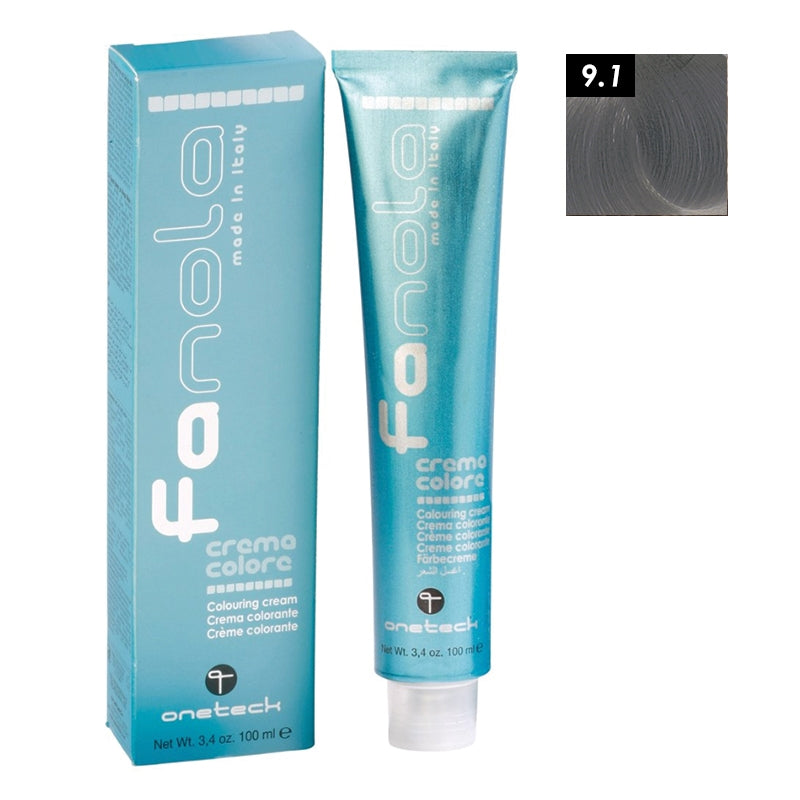 White Smoke Fanola  9.1 Very Light Blonde Ash  100ml