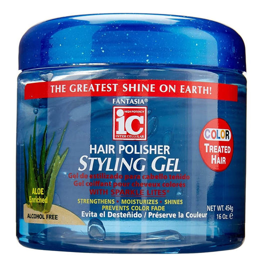 Slate Gray FANTASIA IC Styling Gel [Color Treated Hair] (16oz)