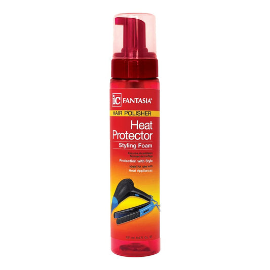 Dark Red FANTASIA IC Heat Protector Styling Foam (8.5oz)
