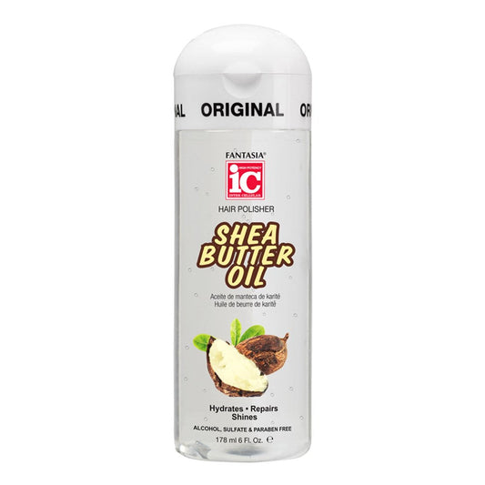 Light Gray FANTASIA IC Shea Butter Oil Hair Polisher (6oz)