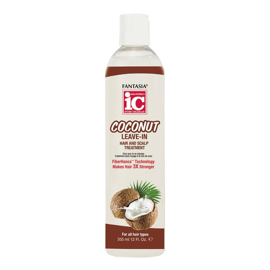 Antique White FANTASIA IC Coconut Leave-In Hair Scalp Treatment (12oz)