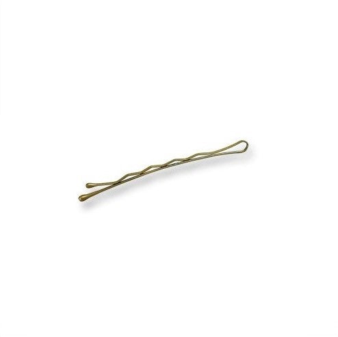White Smoke Flair Bobby Pins – 2″ – 1/2lb box – Blonde