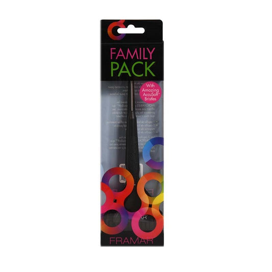 Black Framar  (91009) Family Pack Tint Brush Set  3pk