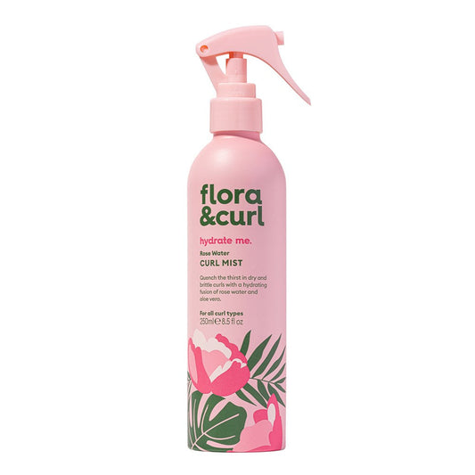 White Smoke FLORA &amp; CURL Rose Water Curl Mist (8.5oz)