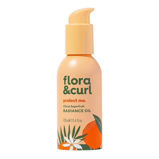 White Smoke FLORA &amp; CURL Citrus Superfruit Radiance Oil (3.4oz)