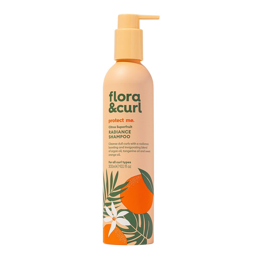 FLORA &amp; CURL Citrus Superfruit Radiance Shampoo  (10.1oz)