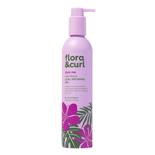 White Smoke FLORA &amp; CURL Sweet Hibiscus Curl Defining Gel (10.1oz)