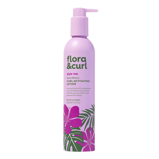 White Smoke FLORA &amp; CURL Sweet Hibiscus Curl Activating Lotion (10.1oz)