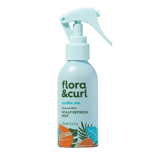 White Smoke FLORA &amp; CURL Coconut Mint Scalp Refresh Mist (3.4oz)