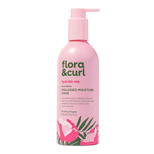 White Smoke FLORA &amp; CURL Rose Water Molasses Moisture Mask (10.1oz)