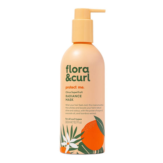White Smoke FLORA &amp; CURL Citrus Superfruit Radiance Mask  (10.1oz)