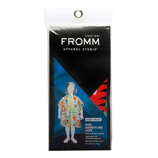 Black FROMM Kids Hairstyling Cape
