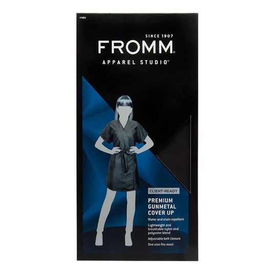 Black FROMM Premium Client Cover Up Robe