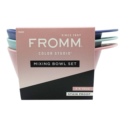 White Smoke FROMM Color Mixing Bowl Set - 3 Pack