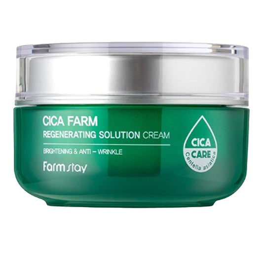 White Smoke FARMSTAY Cica Farm Regenerating Solution Cream (50ml)