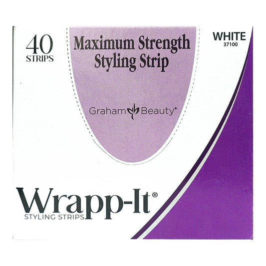 White Smoke GRAHAM BEAUTY Wrapp-It 40 Styling Strips
