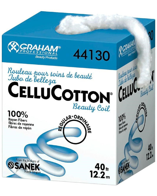 White Smoke GRAHAM BEAUTY   CelluCotton Beauty Coil 100% Rayon Fibers