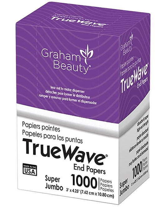 White Smoke GRAHAM BEAUTY TrueWave End Papers 1000pcs