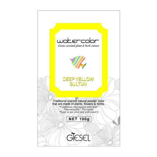 White Smoke Giesel  Water Color Yellow  100g