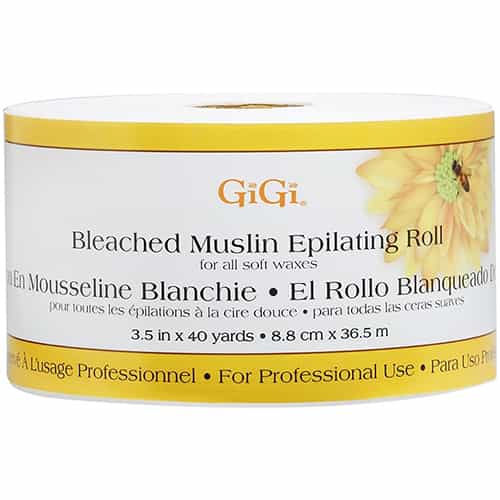 Lavender Gigi Bleached Muslin Epilating Roll 3.5"x40yards