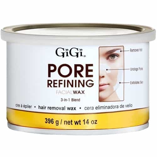 White Smoke Gigi Pore Refining Facial Wax 3 IN 1 Blend 14 floz/396g 0342