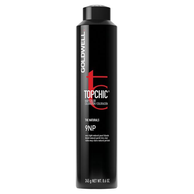 Black Goldwell Topchic Permanent Hair Color Canisters 8.6oz