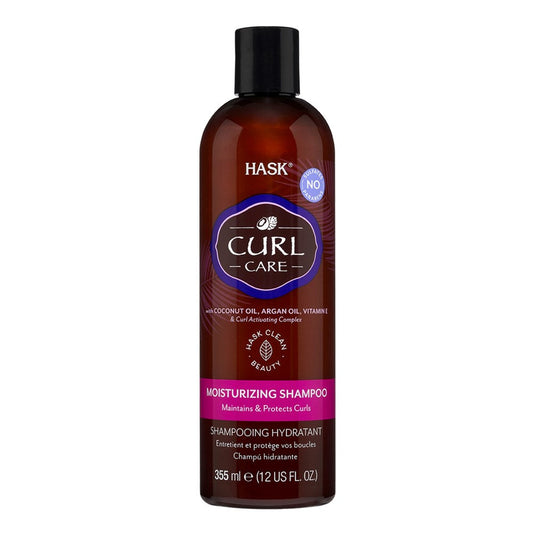 White Smoke HASK Curl Care Moisturizing Shampoo (12oz)