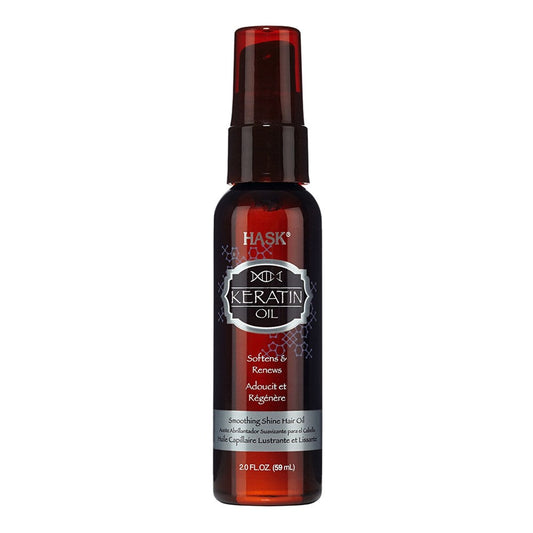 White Smoke HASK Keratin Protein Smoothing Shine Oil (2oz)