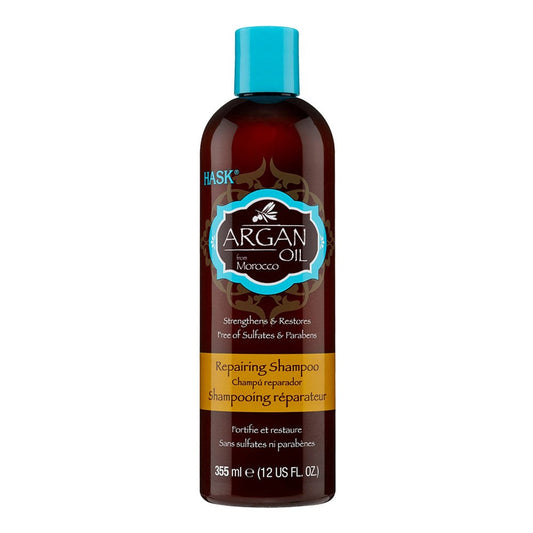 White Smoke HASK Argan Oil Repairing Shampoo (12oz)