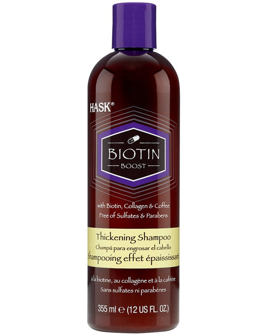 White Smoke HASK Biotin Boost Thickening Shampoo (12oz)