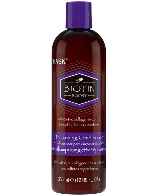 White Smoke HASK Biotin Boost Thickening Conditioner (12oz)