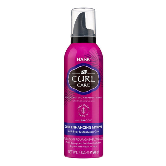 White Smoke HASK Curl Care Curl Enhancing Mousse (7oz)