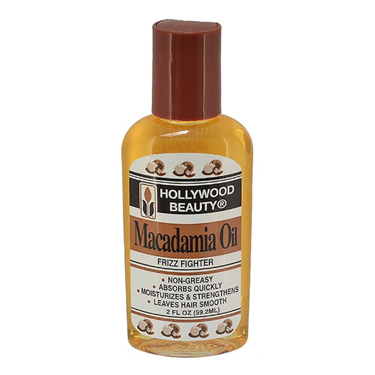 White Smoke HOLLYWOOD BEAUTY Macadamia Oil (2oz)