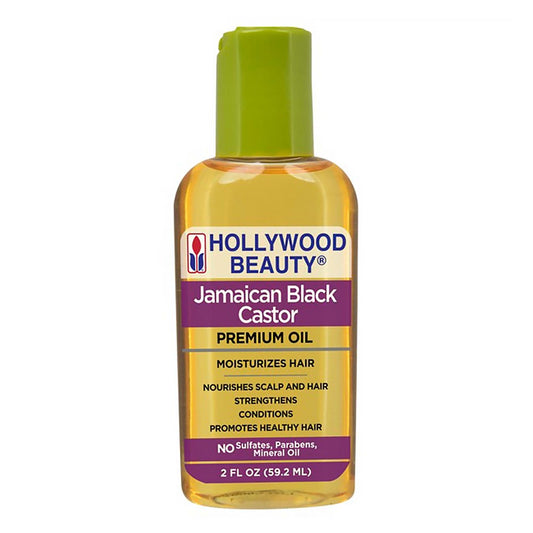 White Smoke HOLLYWOOD BEAUTY Jamaican Black Castor Oil (2oz)