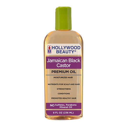 White Smoke HOLLYWOOD BEAUTY Jamaican Black Castor Premium Oil (8oz)