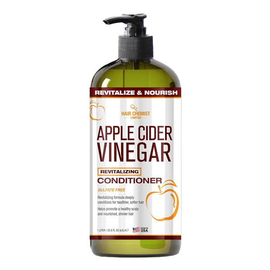 White Smoke HAIR CHEMIST LIMITED Apple Cider Vinegar Revitalizing Conditioner (33.8oz)