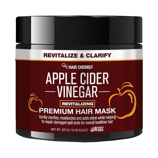Black HAIR CHEMIST LIMITED Apple Cider Vinegar Premium Hair Mask (12oz)