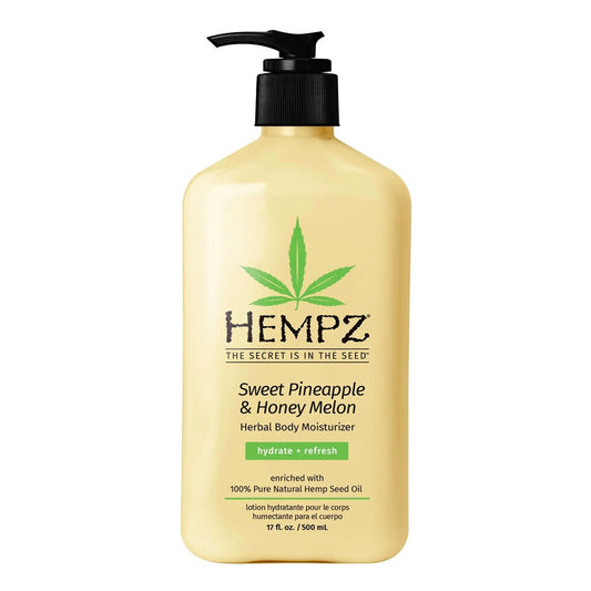 White Smoke HEMPZ Sweet Pineapple &amp; Honey Melon Herbal Body Moisturizer