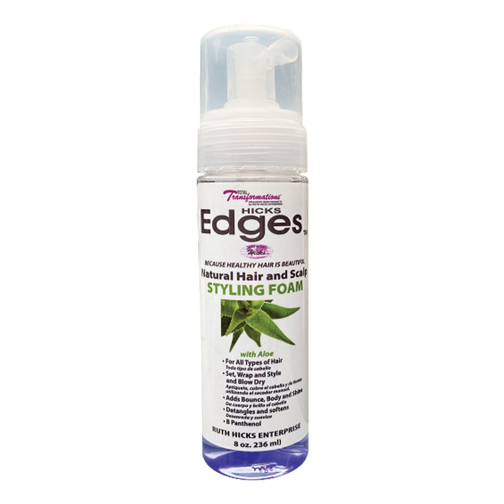 Lavender HICKS Natural Hair and Scalp Styling Foam (8oz)