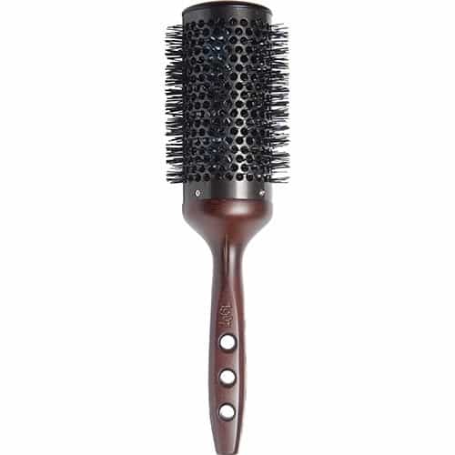 White Smoke 1907 FROMM LargeThermal Round Long Lenght Hair