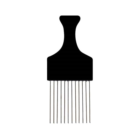 White Smoke H&R  Metal Tooth Styling Pick