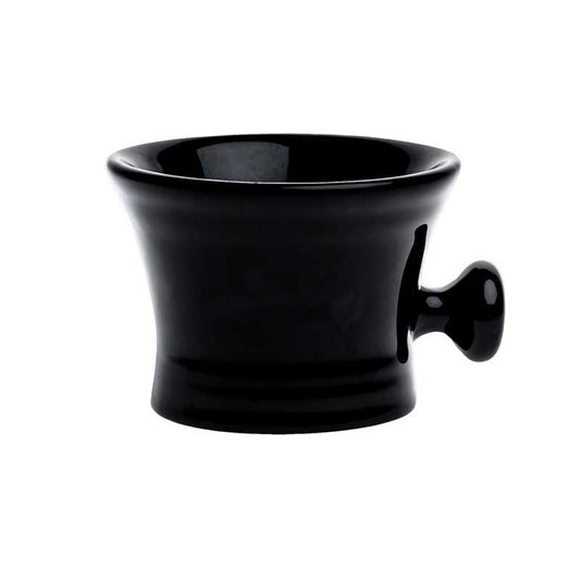 Black H&R  Black Ceramic Shave Bowl