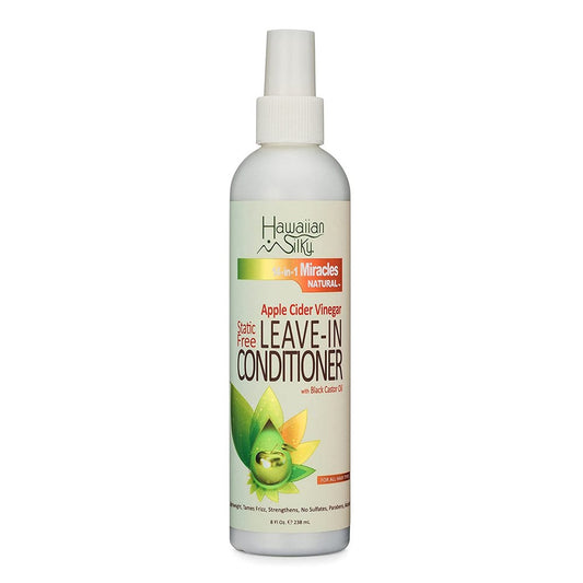 White Smoke HAWAIIAN SILKY 14 In 1 Miracles Natural Apple Cider Vinegar Leave In Conditioner (8oz)