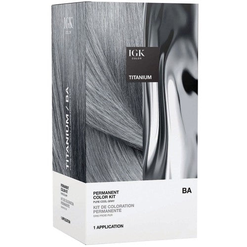 Lavender IGK Permanent Color Kit BA Titanium