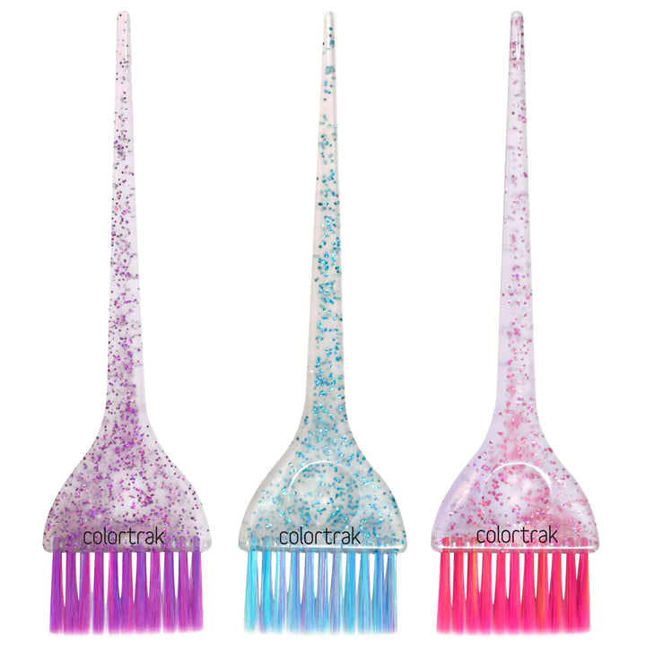 COLORTRAK – Colours by Colortrak – 3 pack Glitter Tint Brushes