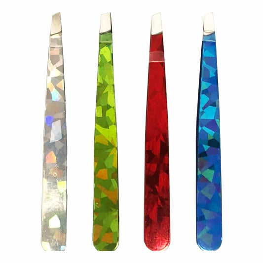 White Smoke Denco Sea Star Slant Tip Tweezers 12800