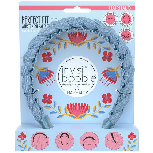 White Smoke Invisibobble HairHalo - Margarita Bonita